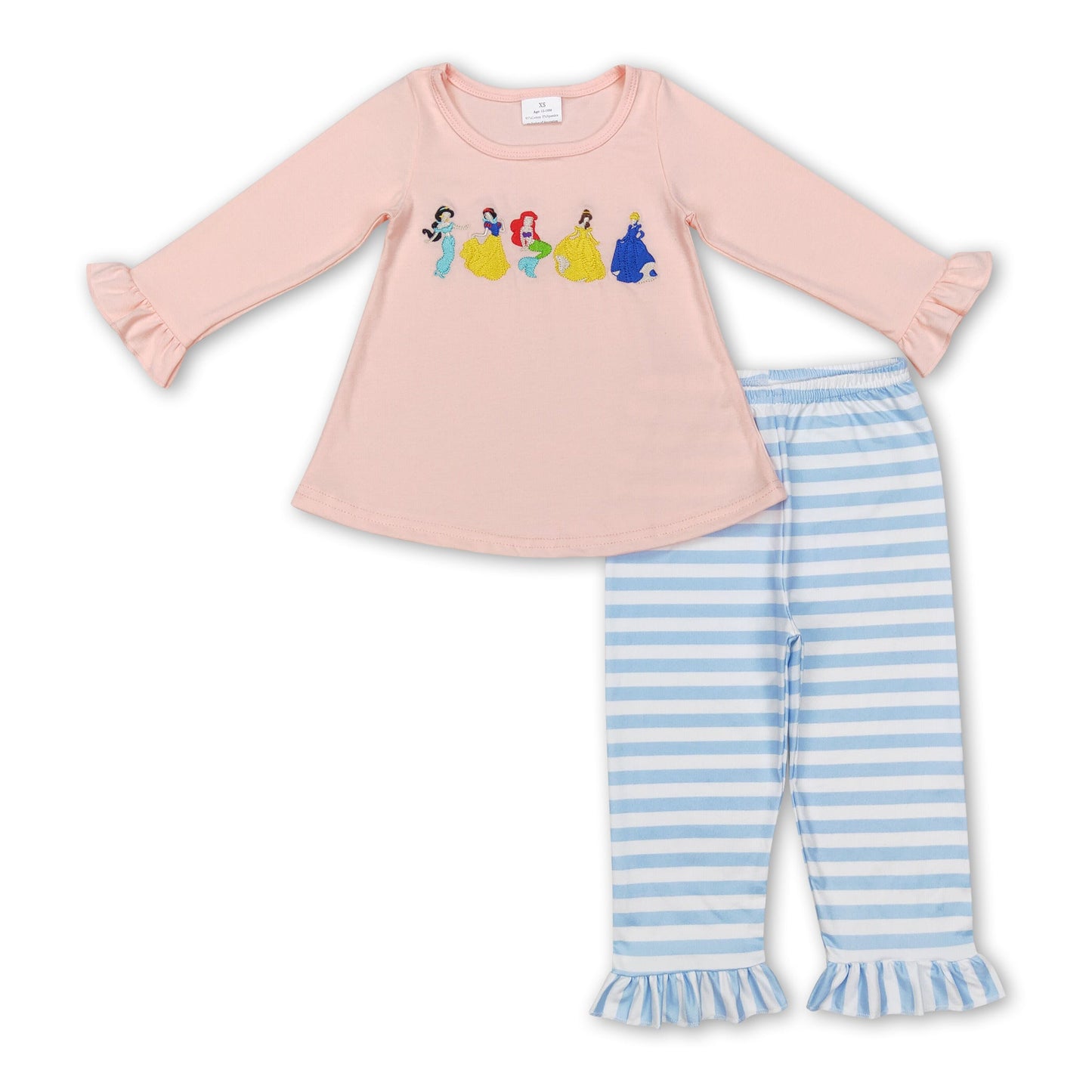 Happily Ever After Girls' Blouse & Pants Set