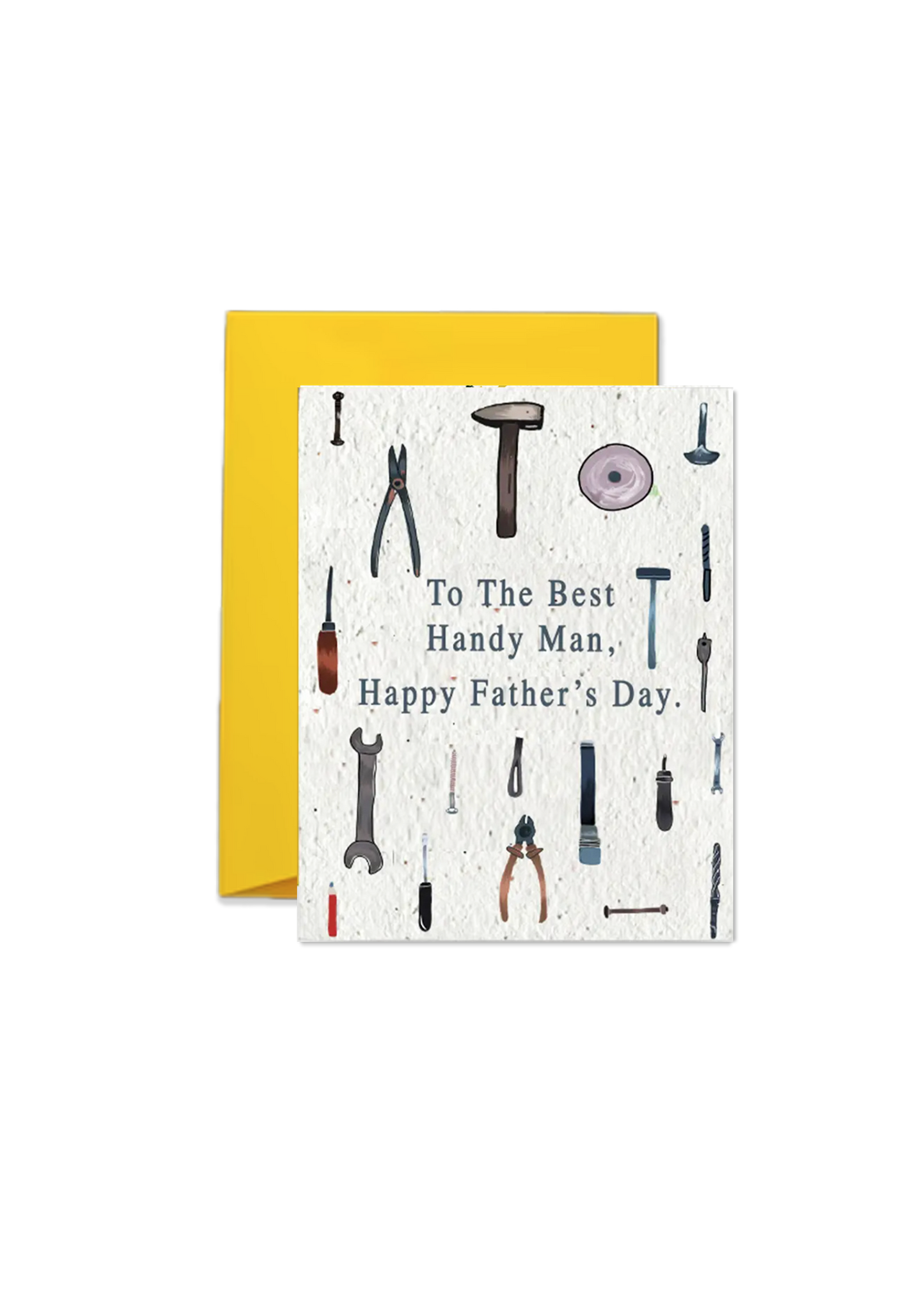 Toolbox Treasures: To the Best Handy Man Father's Day Card