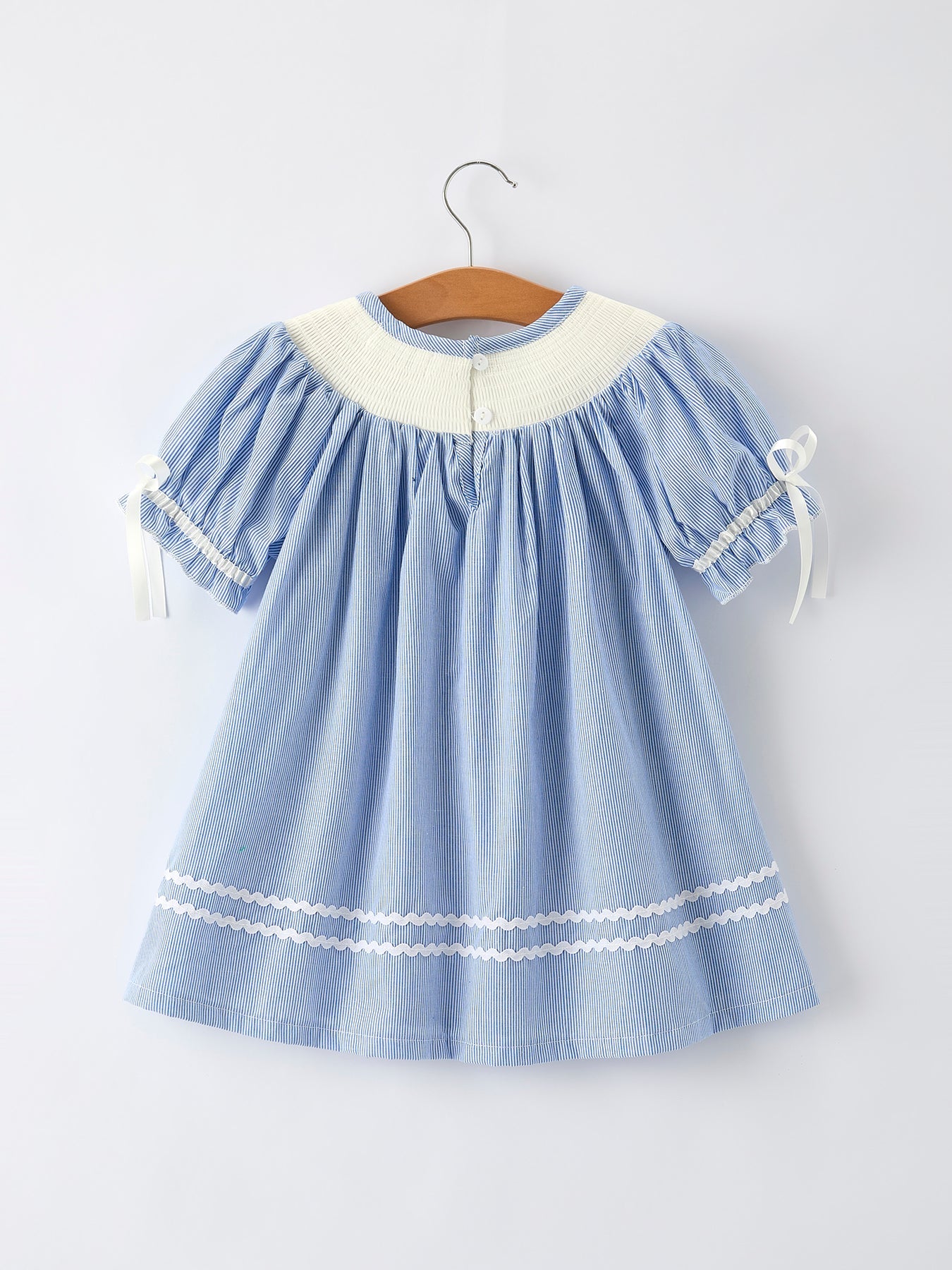 Icy Dreams Smocked Dress