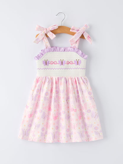 Butterfly Garden Bow Dress