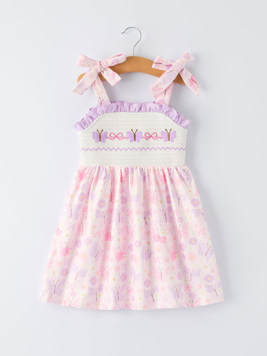Butterfly Garden Bow Dress