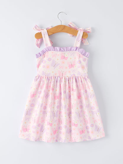 Butterfly Garden Bow Dress