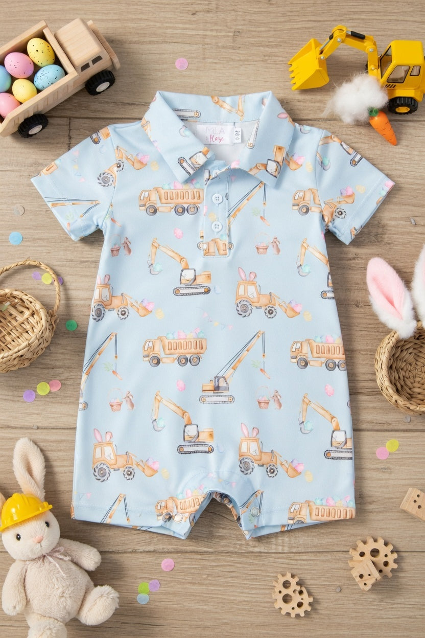 Bunny Builders Polo Shorty
