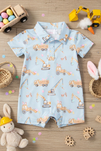 Bunny Builders Polo Shorty
