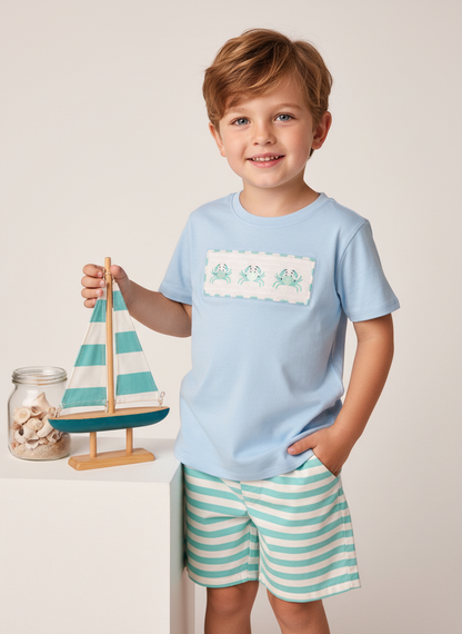 A Little Crabby Short Set