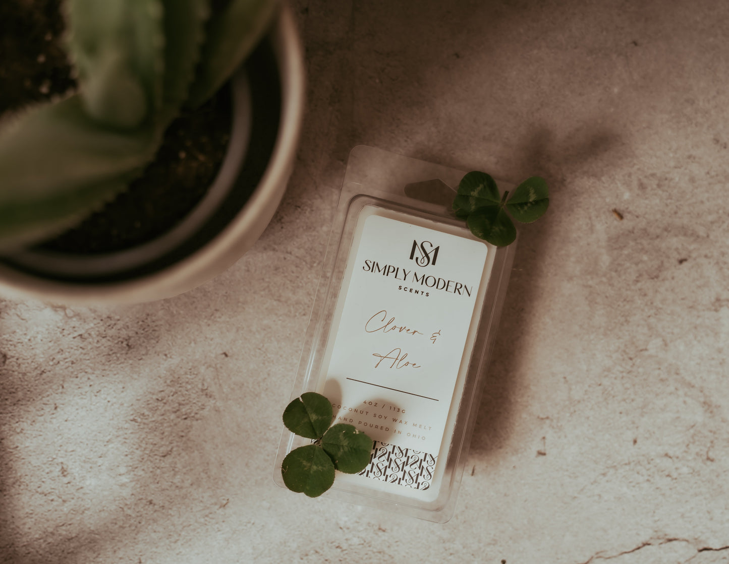 Clover & Aloe | Coconut Soy Wax Melt