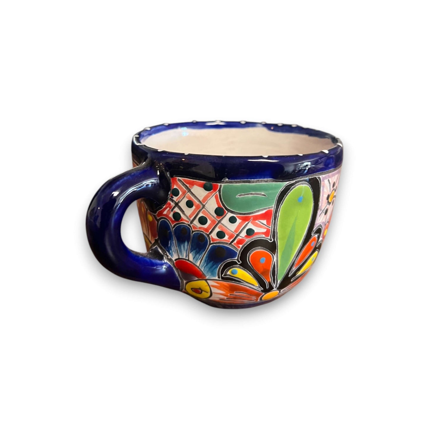 Talavera Coffee Mug | Hand-Painted Mexican Ceramic Cup