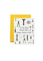 Toolbox Treasures: To the Best Handy Man Father's Day Card